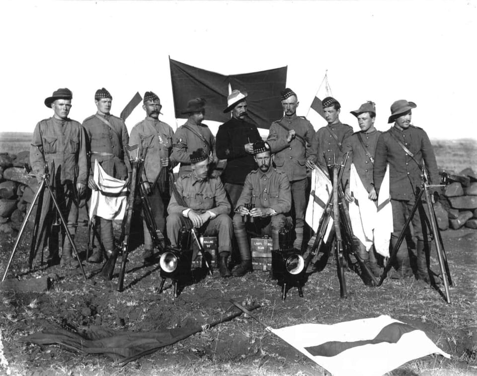 KOSB Signallers Boer War